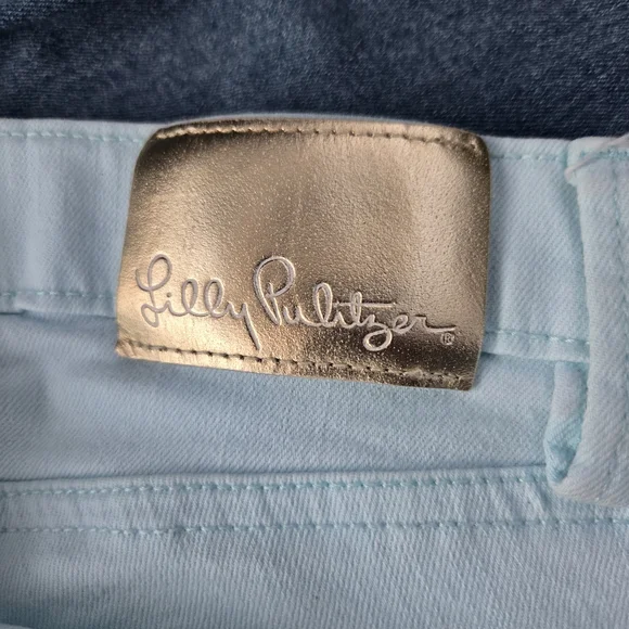 Lilly Pulitzer Aqua Jeans - Picture 14 of 14